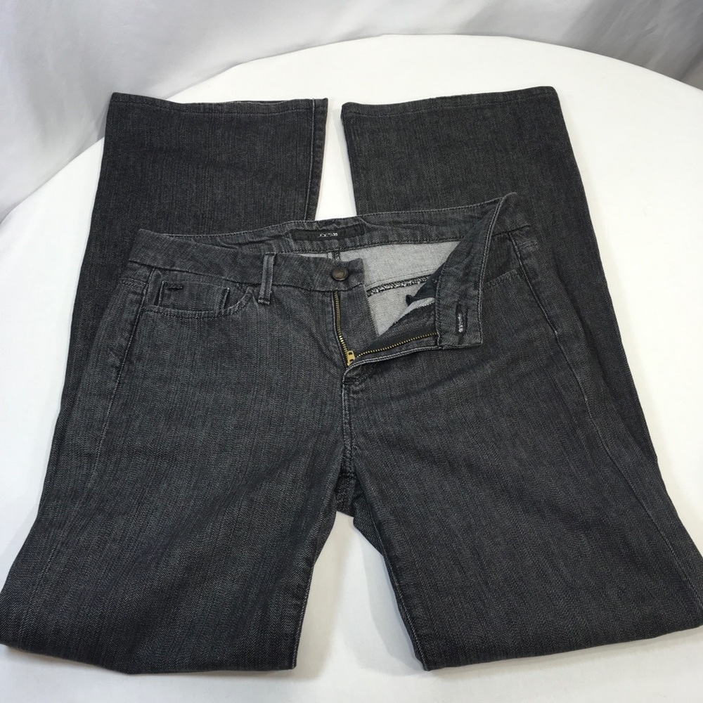 Joes Jeans “Muse” Wide Leg Flare 29 Gray Black
